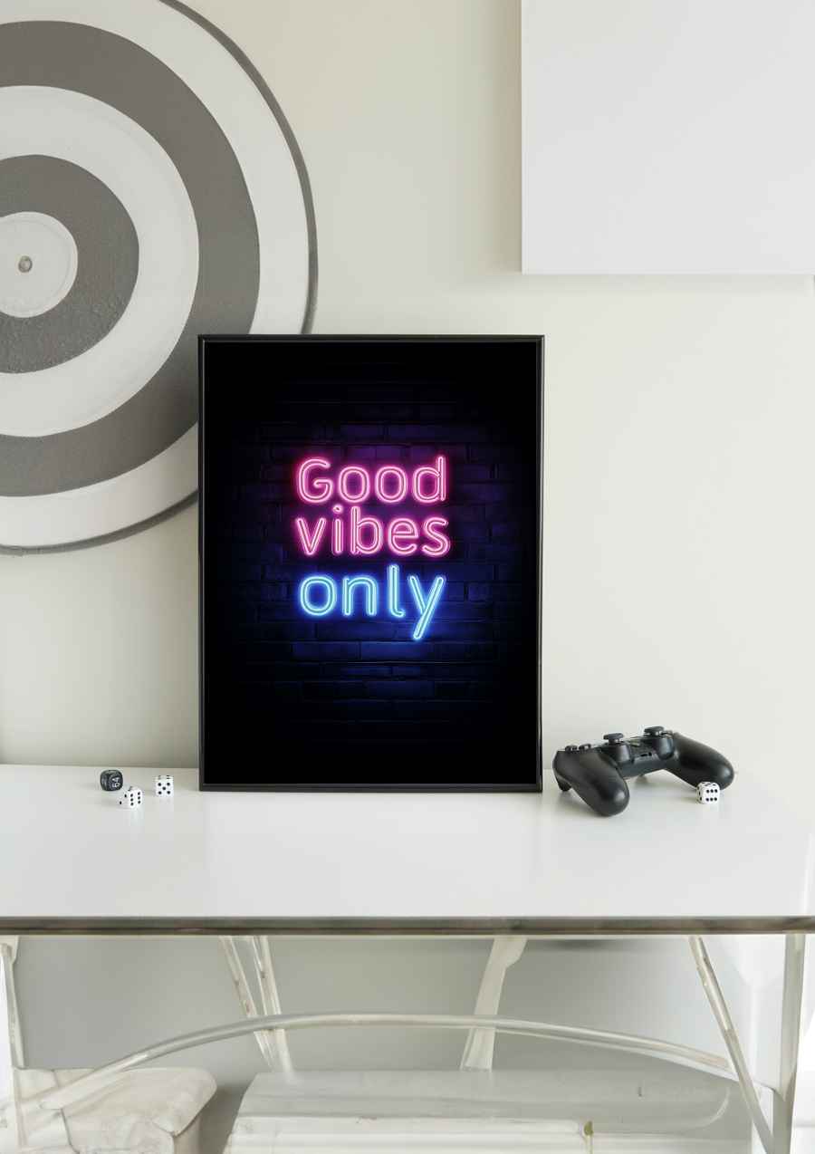 Good Vibes Only Poster