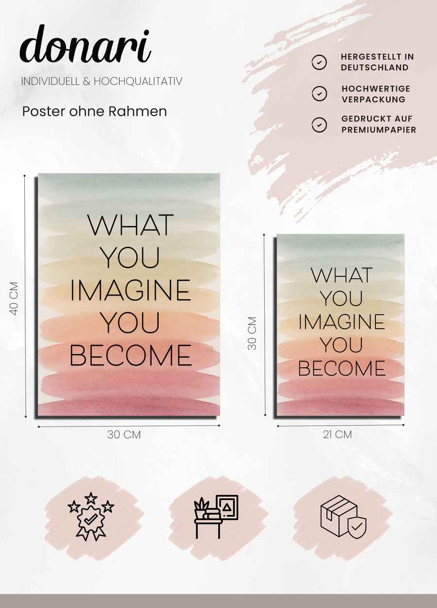 What You Imagine You Become Poster Details