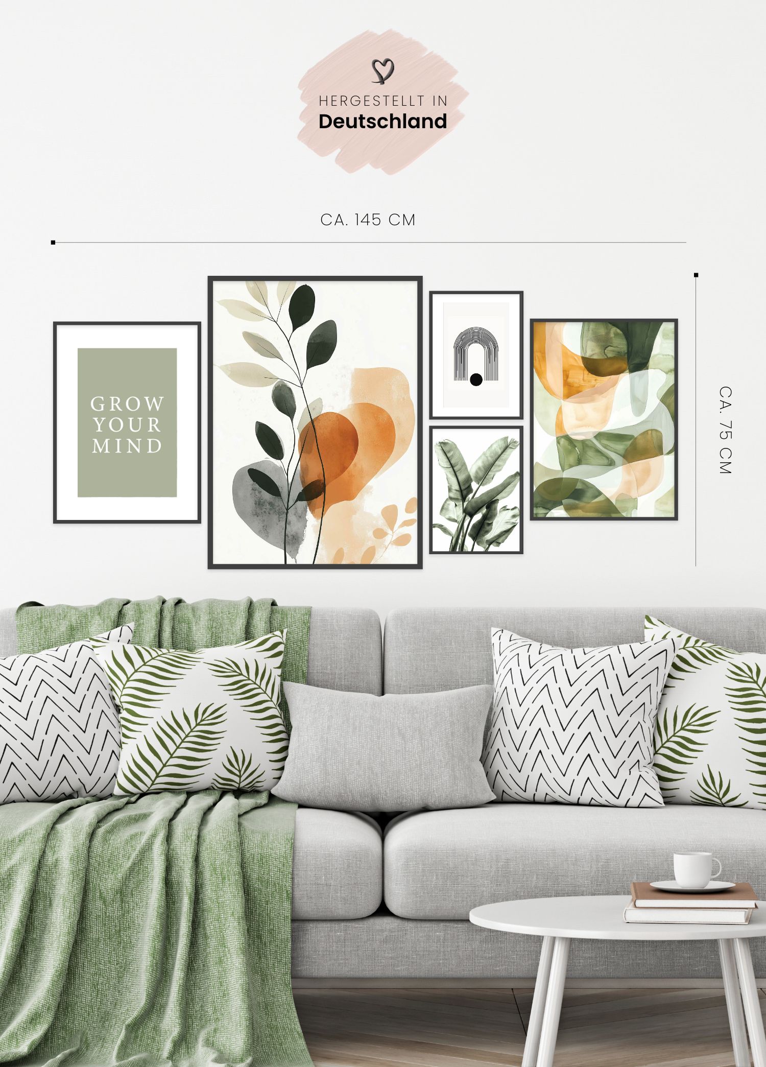 "Botanische Inspiration" | Poster Set (Szene 4)