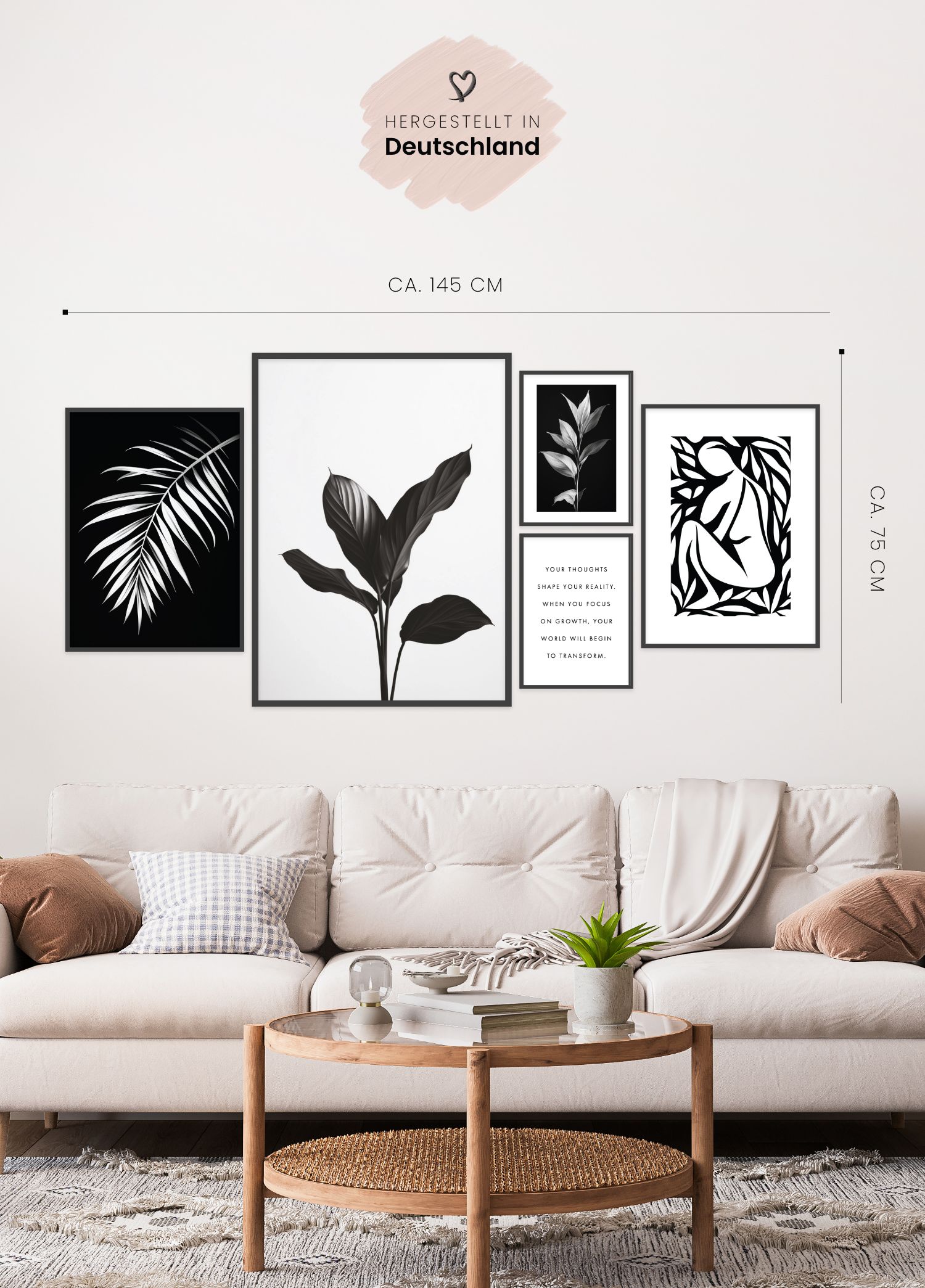Poster Set | "Tropische Eleganz" (Szene 3)