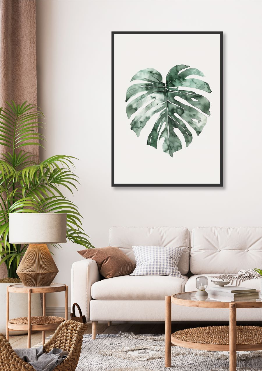 Poster | "Monstera Palme" (Szene)