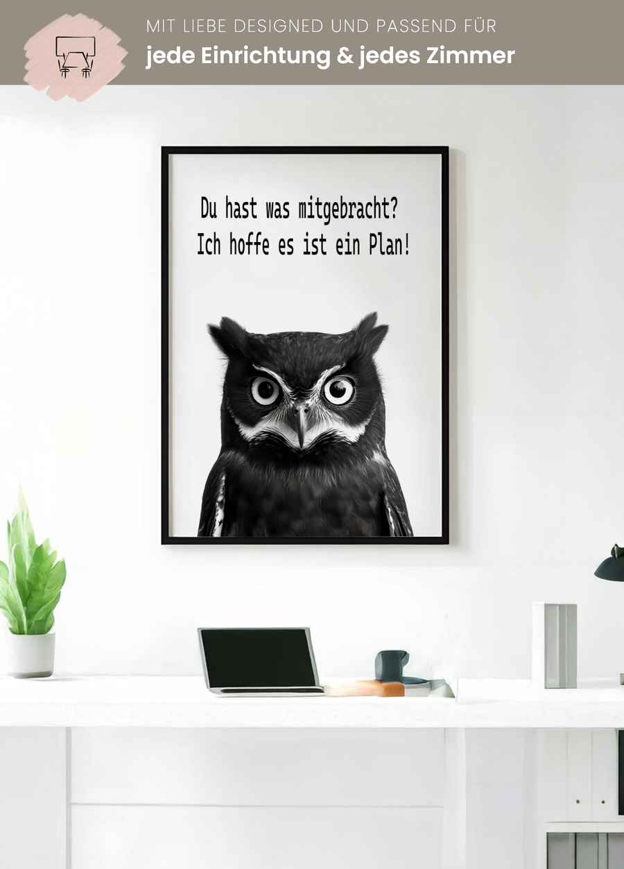Du hast was mitgebracht? Poster für dein Büro