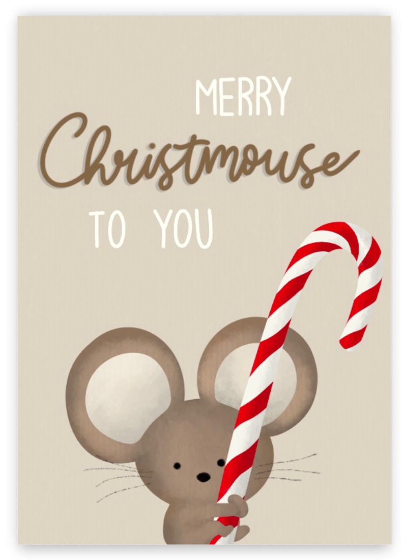 Merry Christmouse to You - Vorderseite 