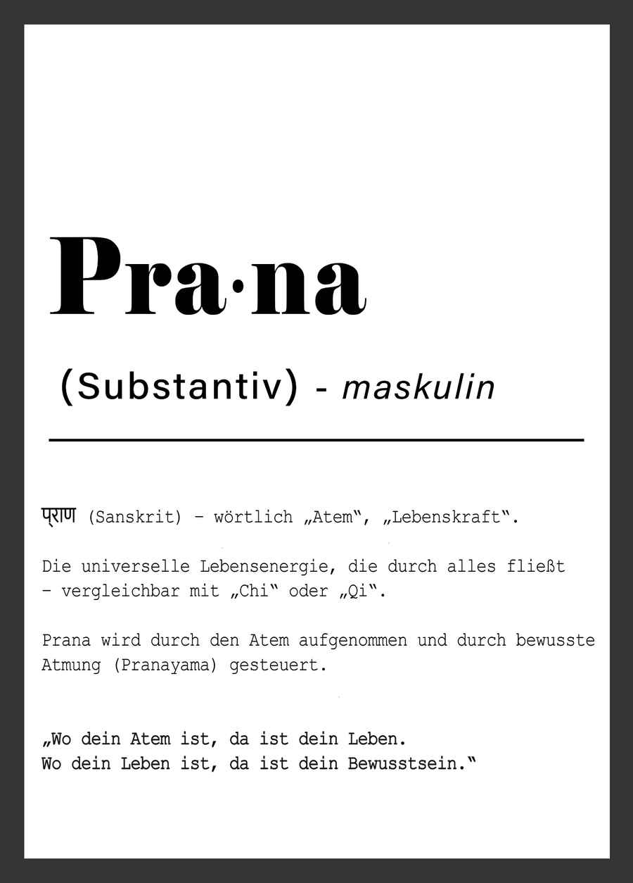 Prana Poster