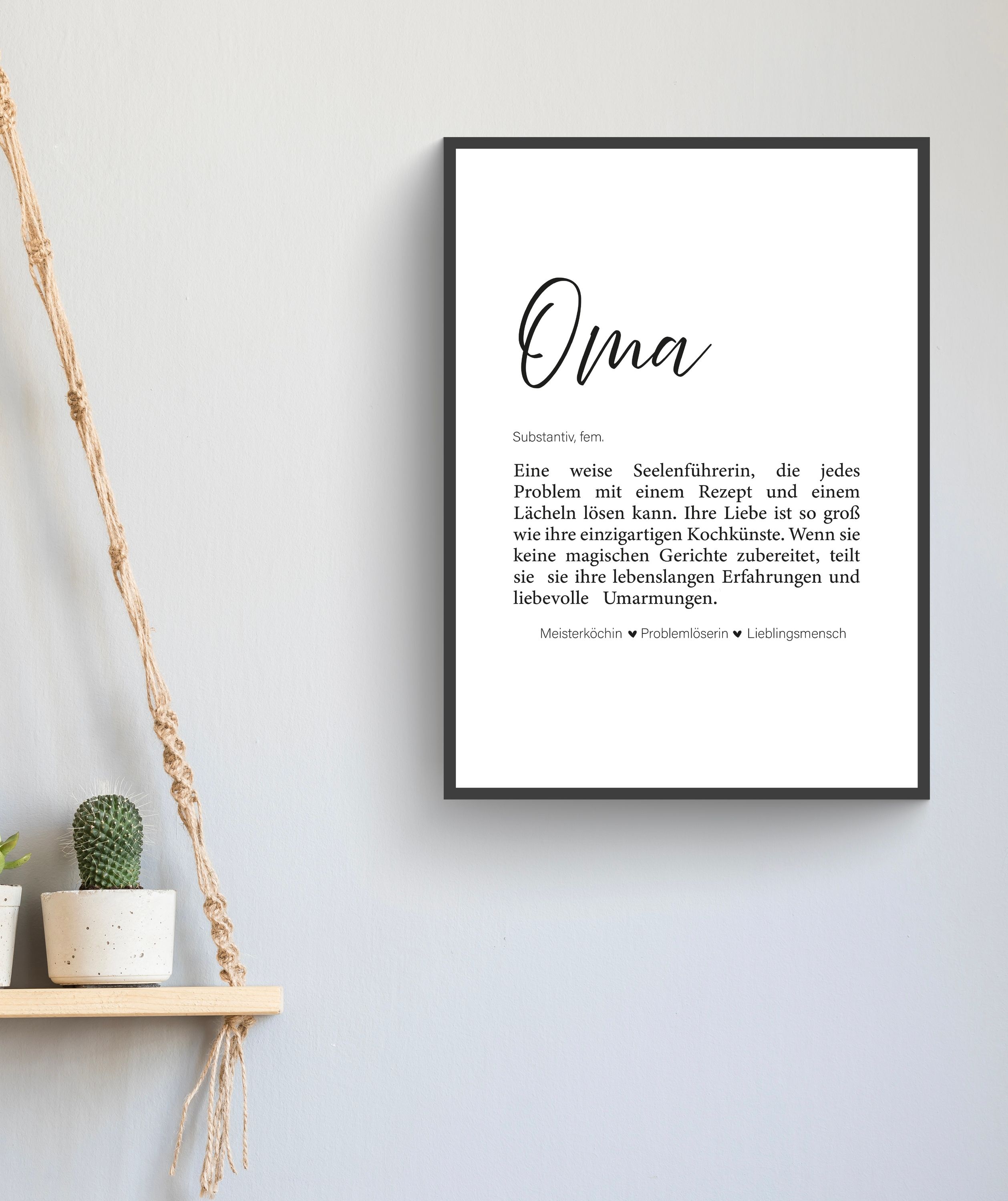 Poster - Oma (Szene) 