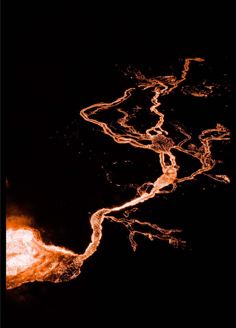 Lava Bild Lavastrom Poster Natur Bilder