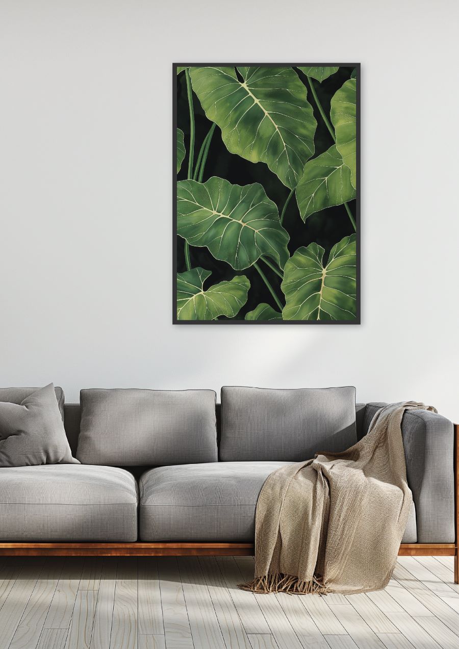 Poster | "Alocasia Palmen" (Szene)