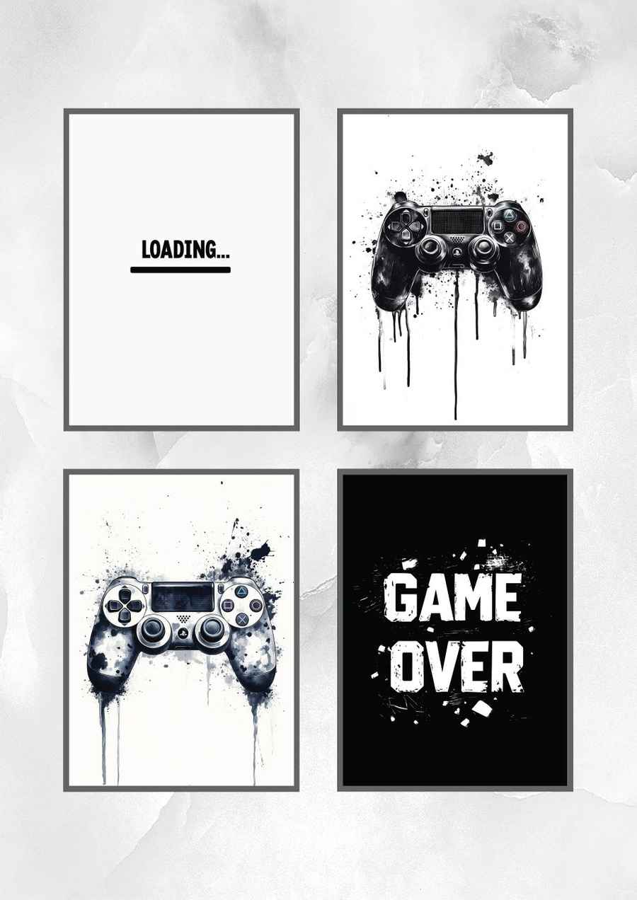 Gaming Vibes Poster Set