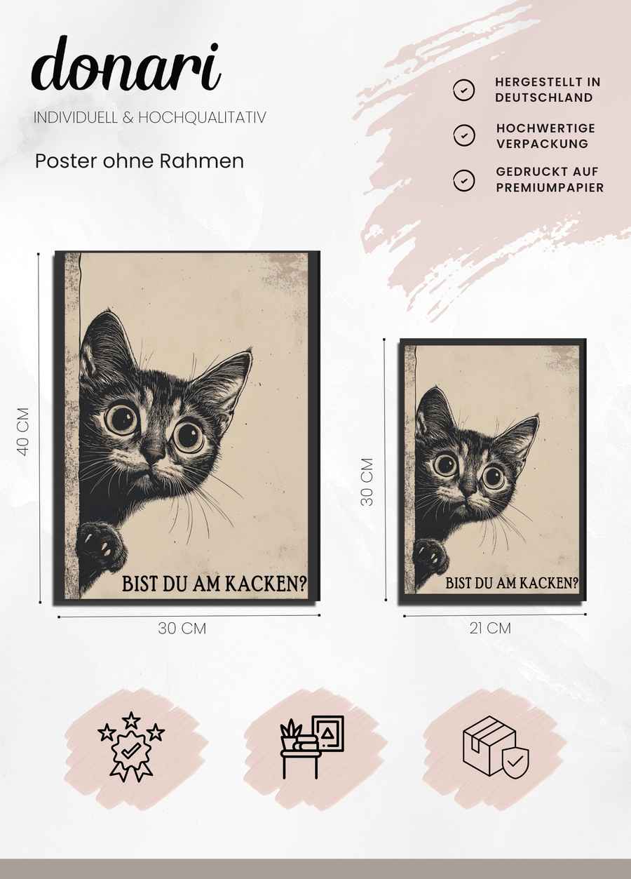 Bist du am Kacken? Poster Details