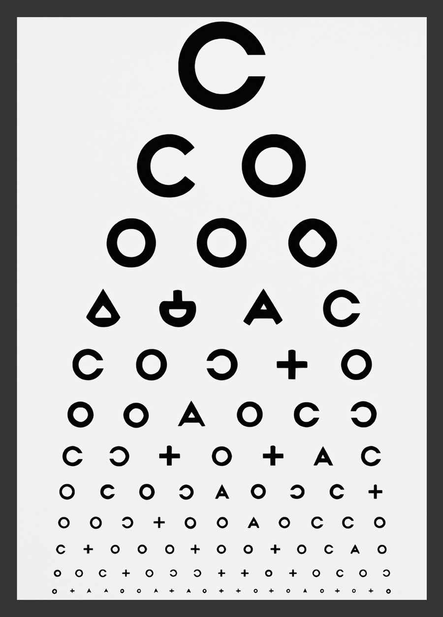 Bad Sehtest Poster