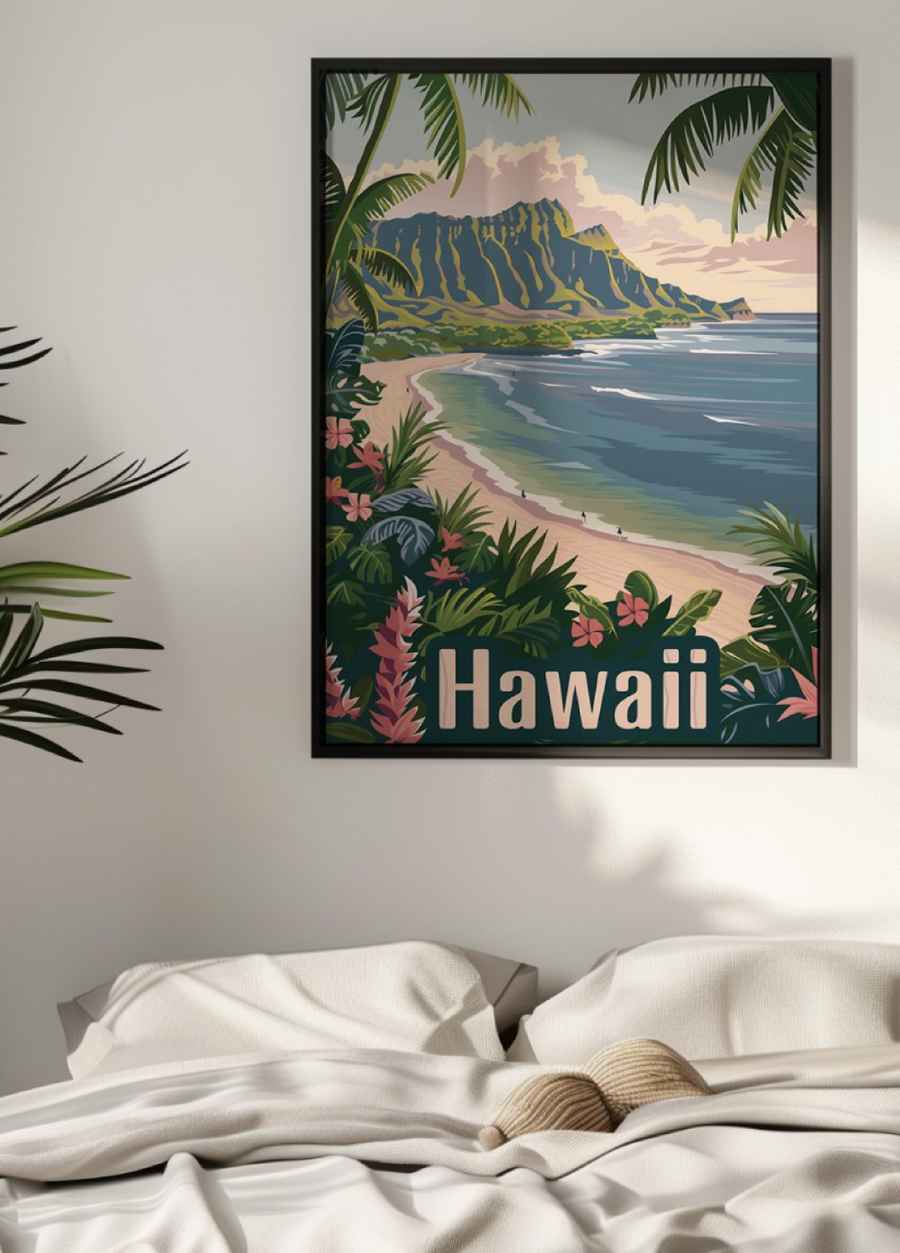 Hawaii für dein Schlafzimmer