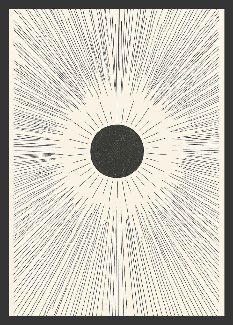 Radiant Sun Poster