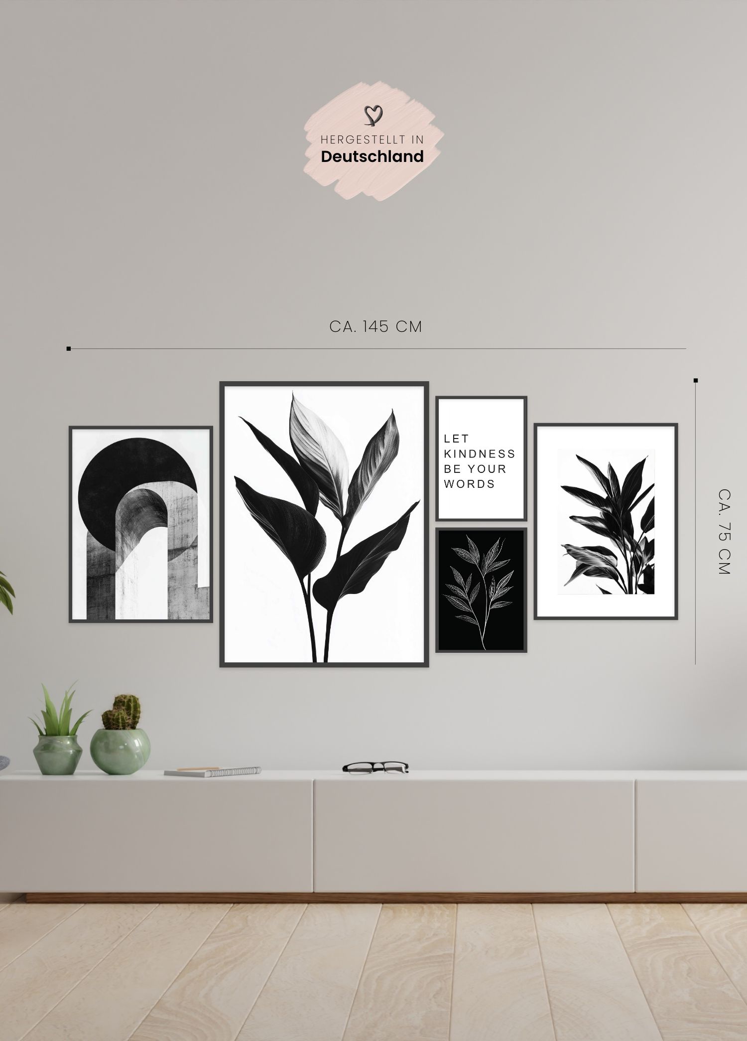 "Botanische Harmonien" | Poster Set (Szene 3)