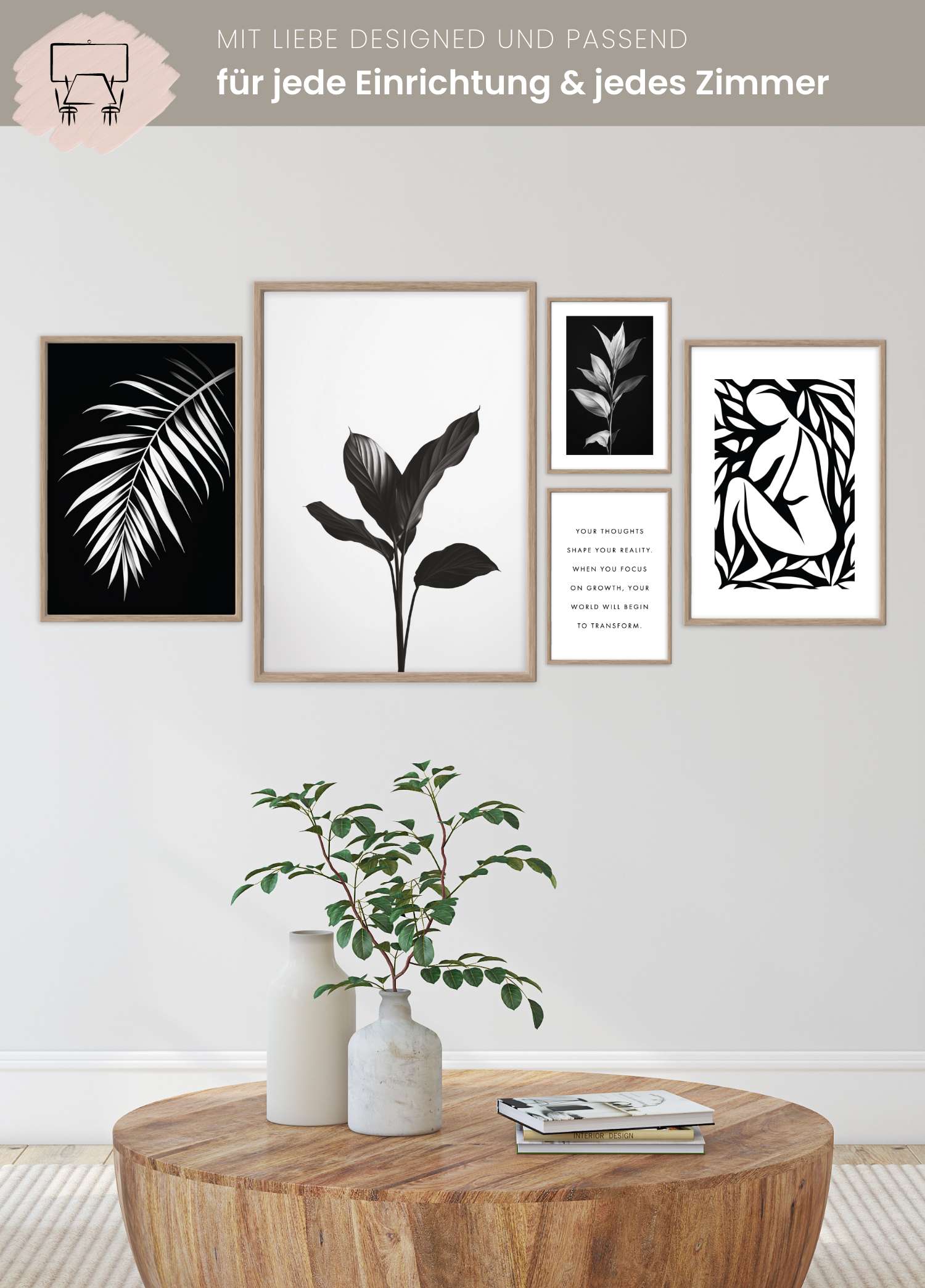 Poster Set | "Tropische Eleganz" (Szene 4)