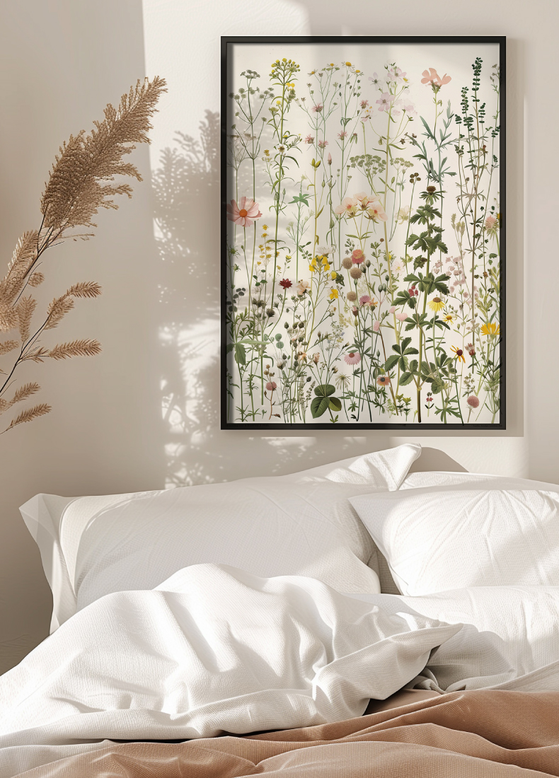 Poster | "Vintage Wildblumen" (Szene 2)