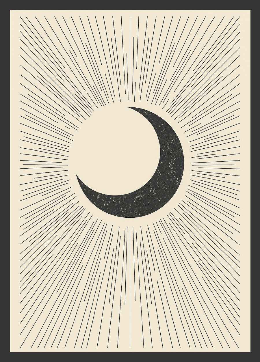 Mystic Moon Poster