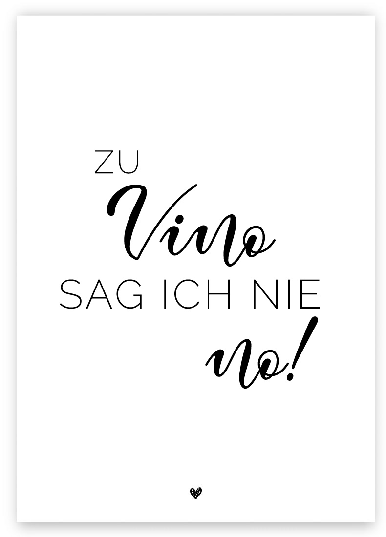 Vino Karte Weingeschenk Karte