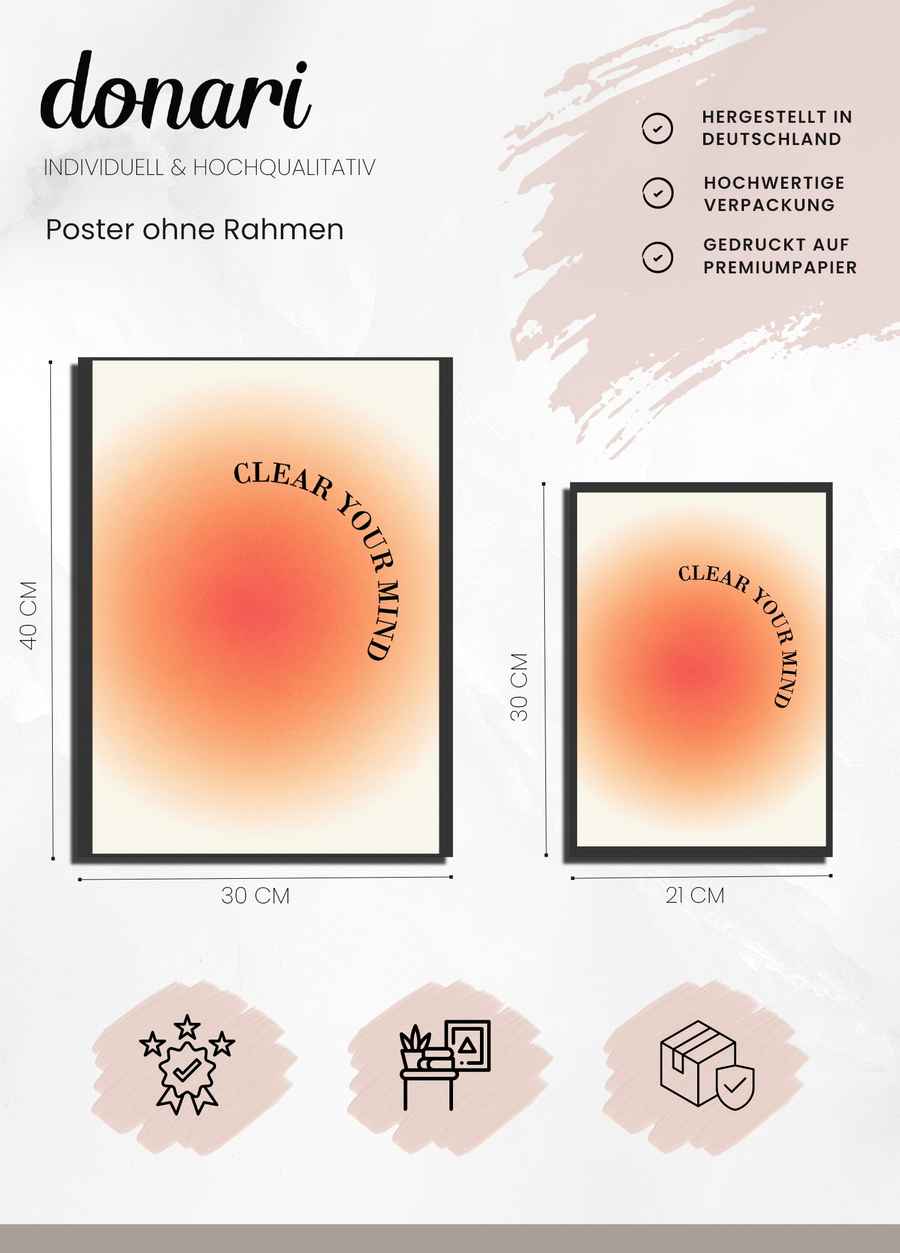 Clear Your Mind Poster Details