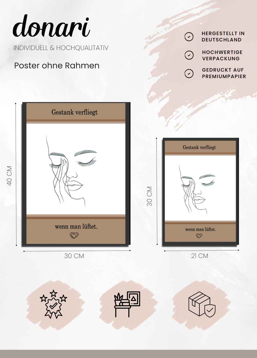 Gestank verfliegt – wenn man lüftet Poster Details