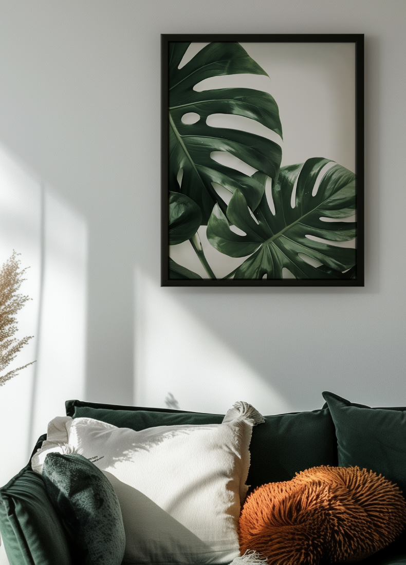 Poster | "Monstera Blätter" (Szene 1)