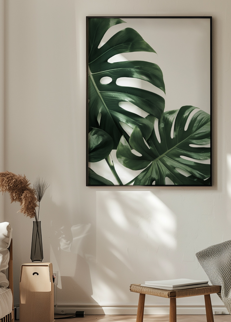 Poster | "Monstera Blätter" (Szene 2)