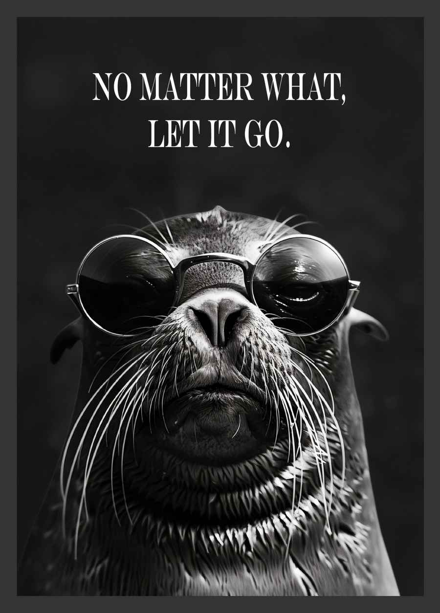 No Matter What, Let It Go. Robbe Poster