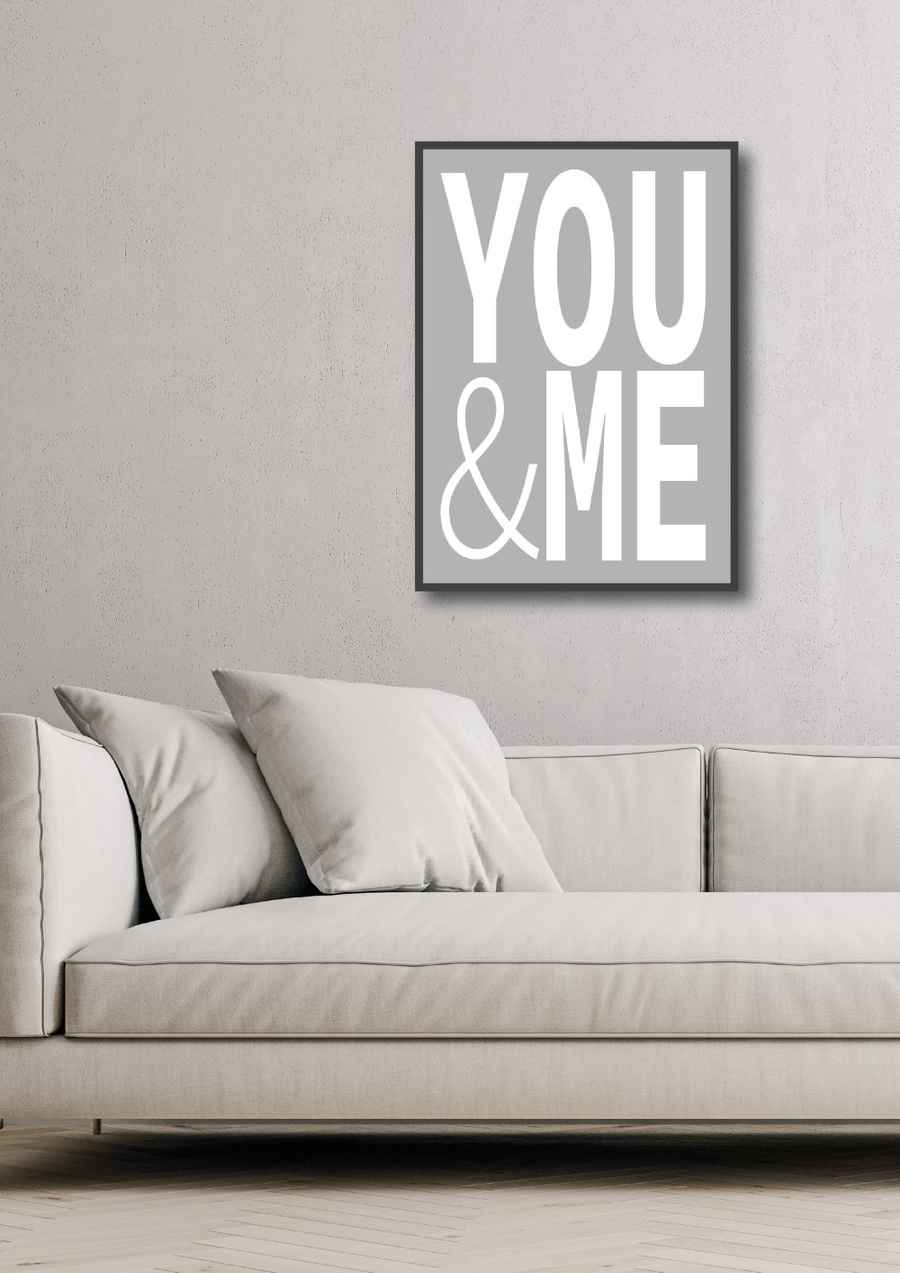 You & Me für dein Wohnzimmer