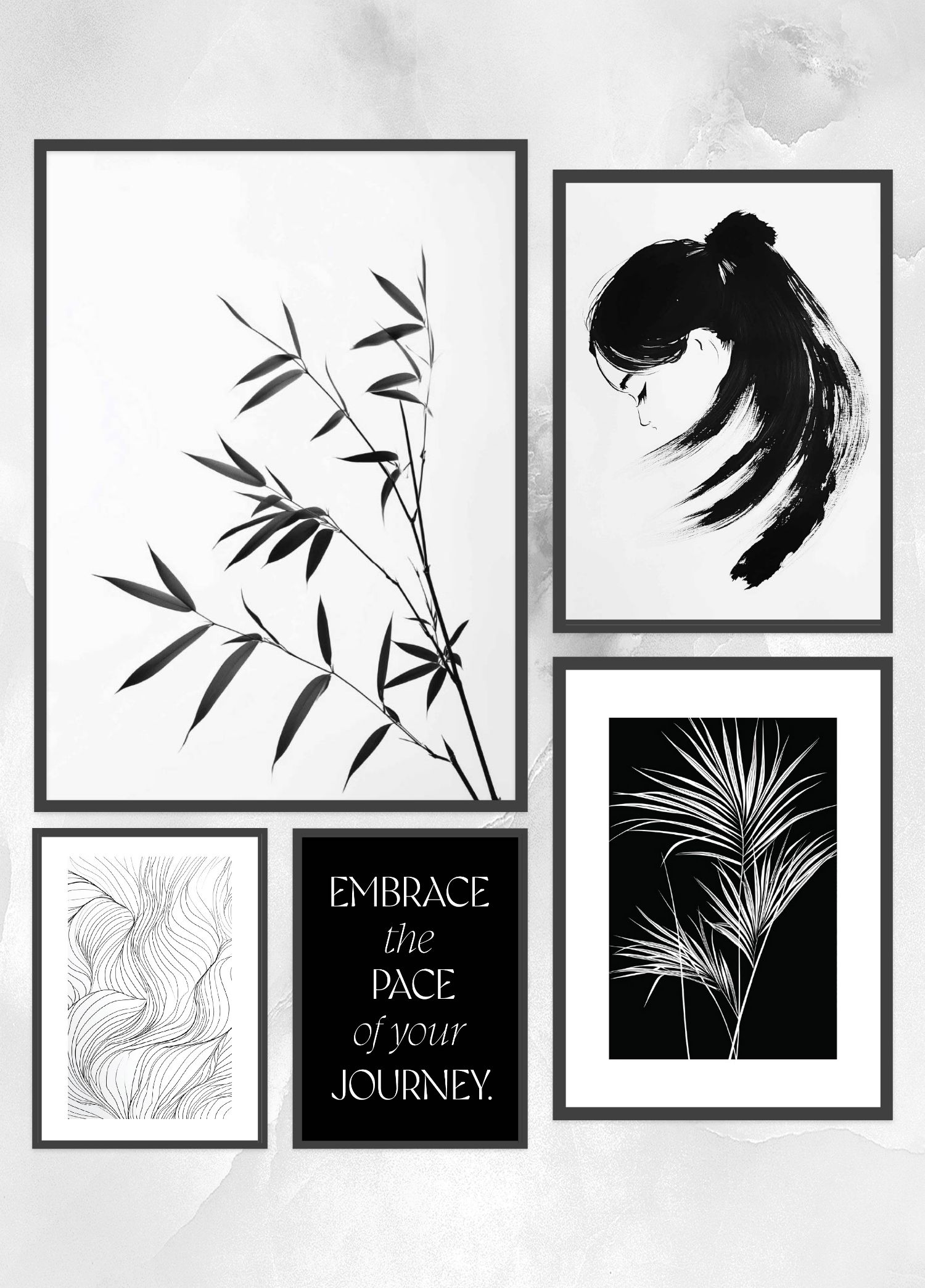 "Harmonie der Natur" | Poster Set (Szene 1)