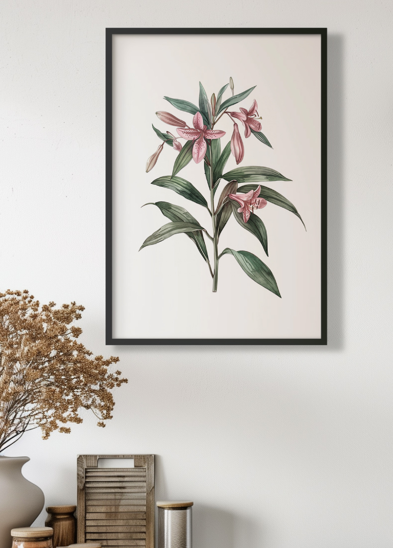 Poster | "Blumen Illustration" (Szene 1)