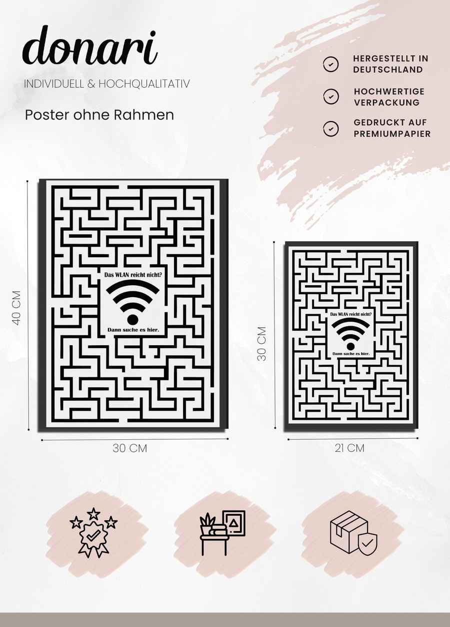 WLAN verloren? Poster Details