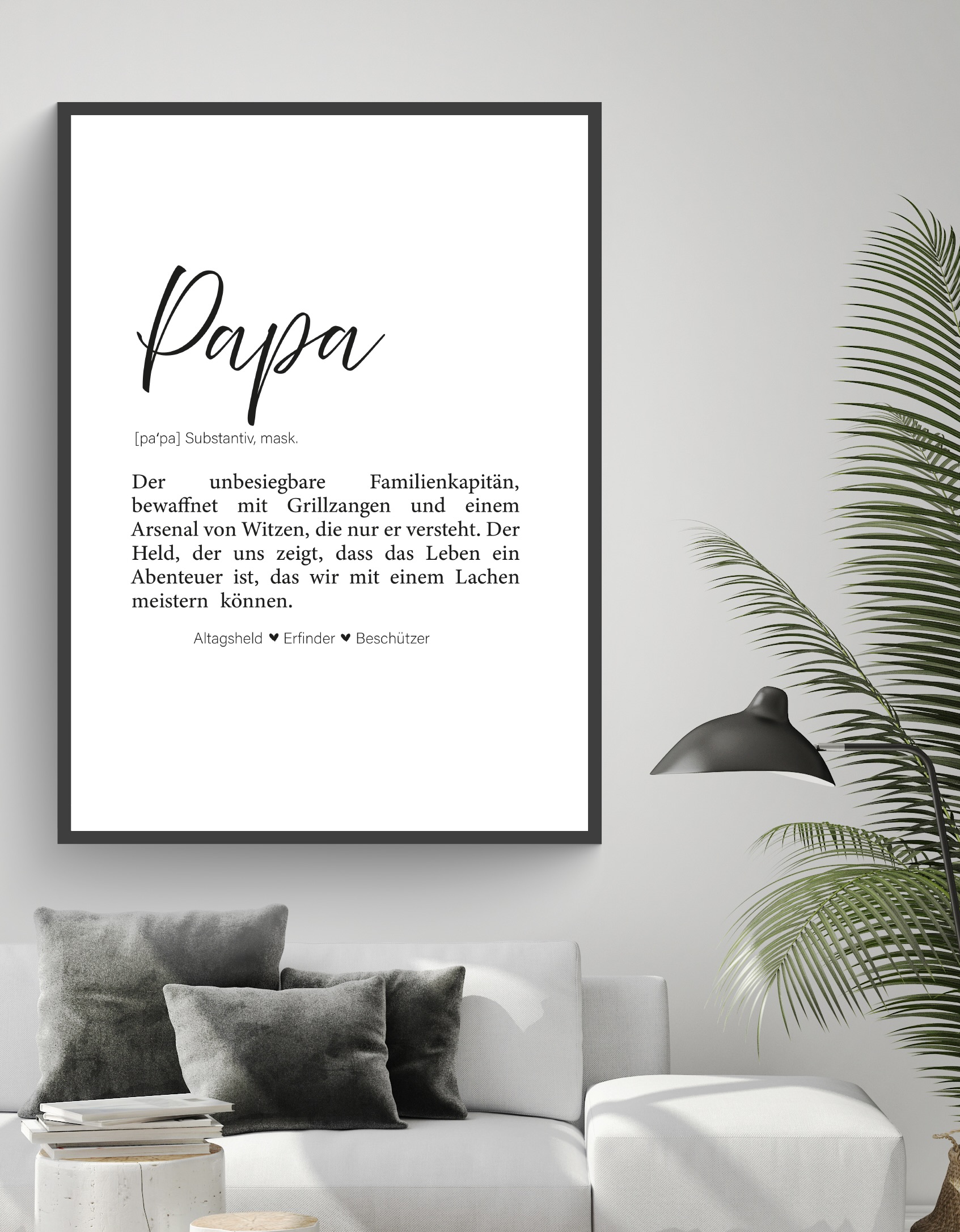 Poster - Papa (Szene) 