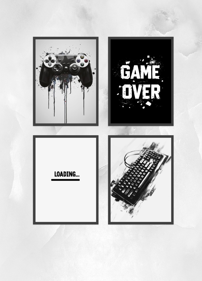 Gaming Vibes Poster Set