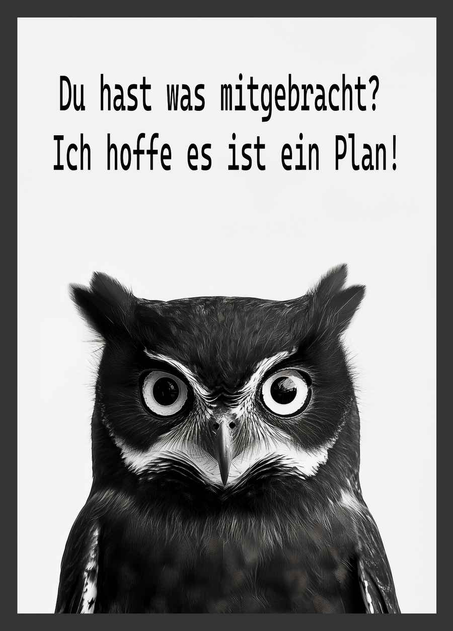 Du hast was mitgebracht? Poster